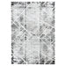 Sesia Black Ivory Linear Geometric - R1003 - 5' x 8'