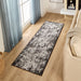 Sesia Black Ivory Linear Geometric - R1004 - 3' x 8' Runner