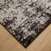 Sesia Black Ivory Linear Geometric - R1004 - 3' x 8' Runner
