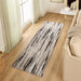 Sesia Black Ivory Linear - R1005 - 3' x 8' Runner