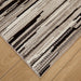 Sesia Black Ivory Linear - R1005 - 3' x 8' Runner