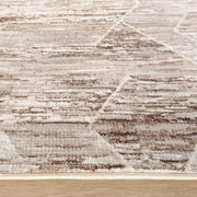Baltea Brown Geometric - R1007 - 3' x 8' Runner