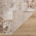 Baltea Brown Geometric - R1008 - 3' x 8' Runner