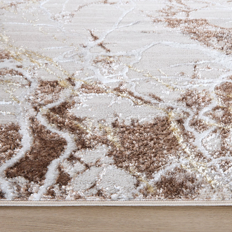 Baltea Brown Marble Striations - R1009 - 7' x 9'
