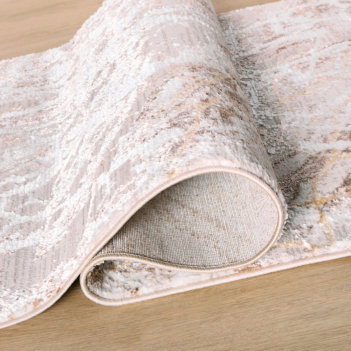 Baltea Brown Marble Striations - R1010 - 3' x 8' Runner