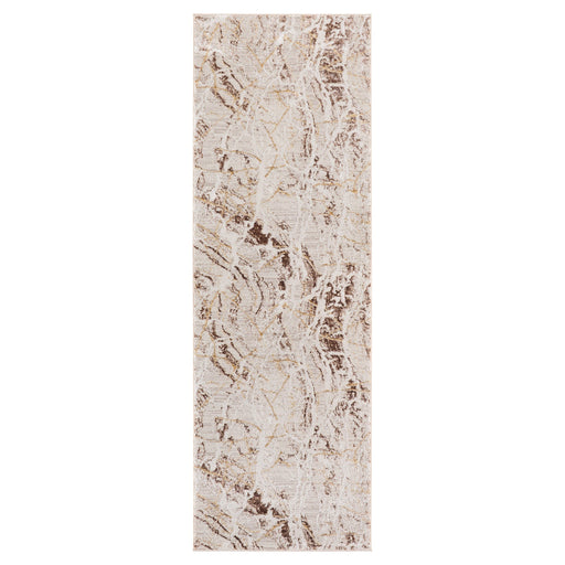 Baltea Brown Marble Striations - R1010 - 3' x 8' Runner