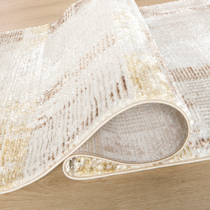 Baltea Brown Geometric - R1012 - 3' x 8' Runner