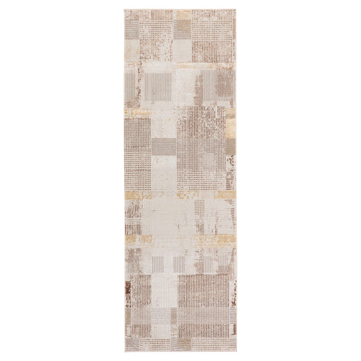 Baltea Brown Geometric - R1012 - 3' x 8' Runner
