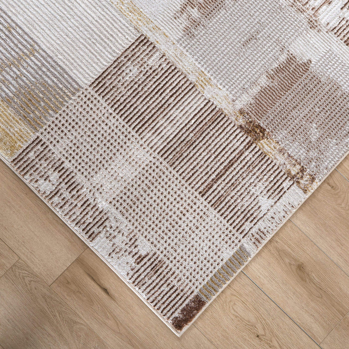 Baltea Brown Geometric - R1012 - 7' x 9'