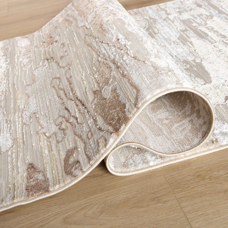 Baltea Brown Marbled - R1013 - 3' x 8' Runner