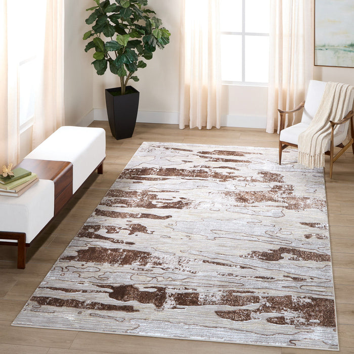 Baltea Brown Marbled - R1013 - 2' x 3'
