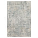 Metro Stone Navy Linear Geometric - R1014 - 5' x 8'