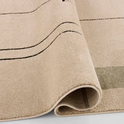 Arc Cream Multi Linear Geometric - R3003 - 5' x 8'