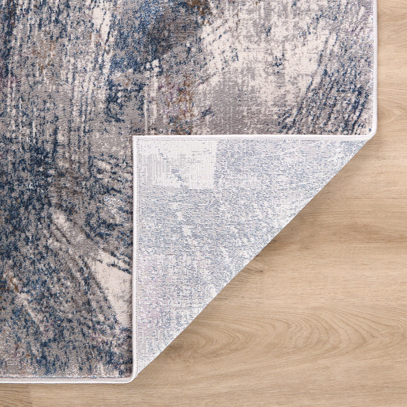 Adara Blue Painterly - T2002 - 3' x 8' Runner