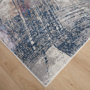 Adara Blue Painterly - T2002 - 2' x 3'