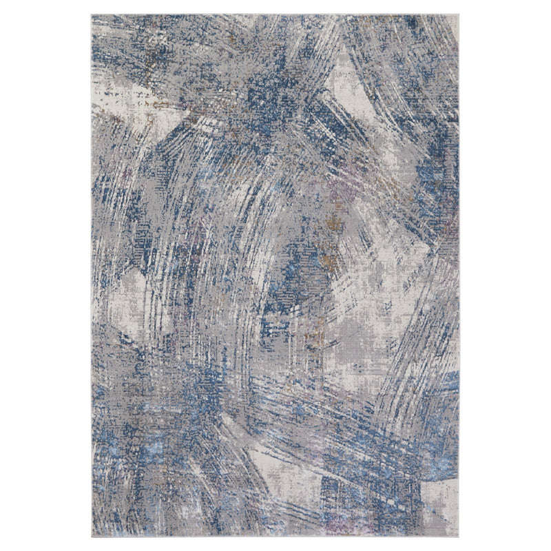 Adara Blue Painterly - T2002 - 8' x 11'