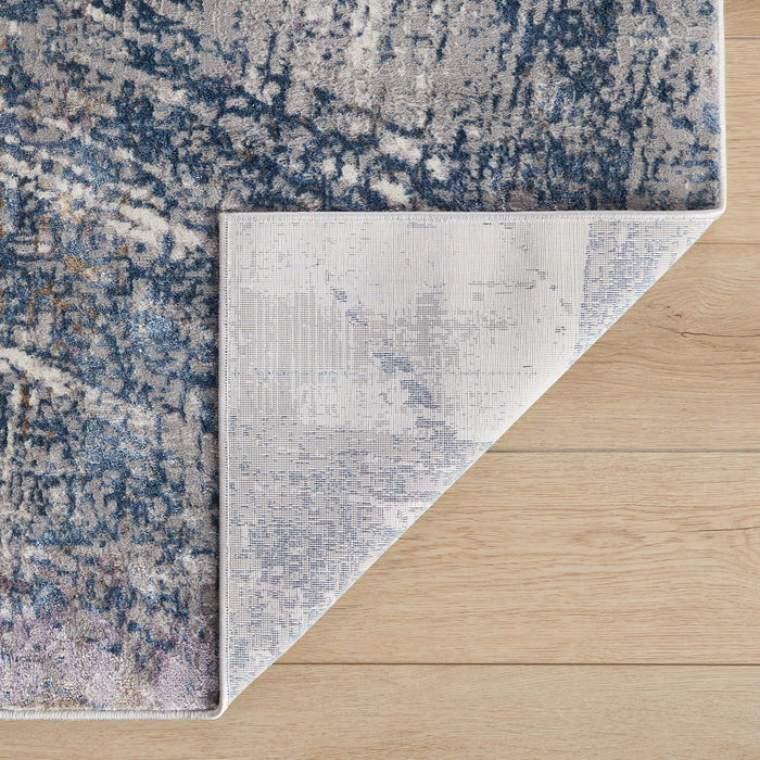 Adara Blue Painterly - T2002 - 5' x 8'