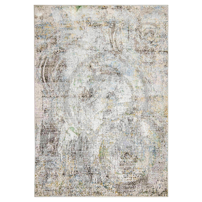 Adara Gray Painterly - T2004 - 7' x 9'