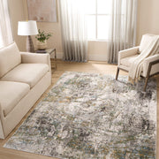 Adara Gray Painterly - T2004 - 8' x 11'