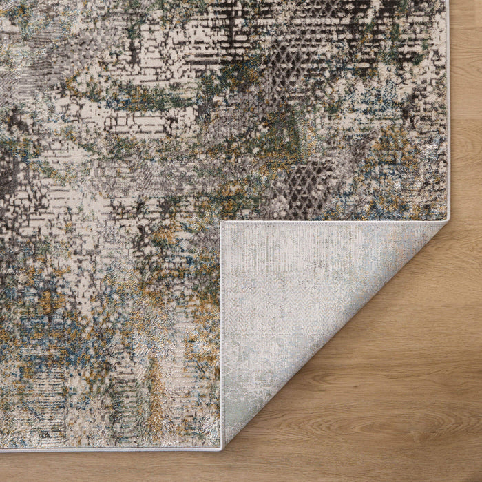 Adara Gray Painterly - T2004 - 5' x 8'