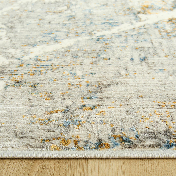 Adara Gray Painterly - T2005 - 7' x 9'
