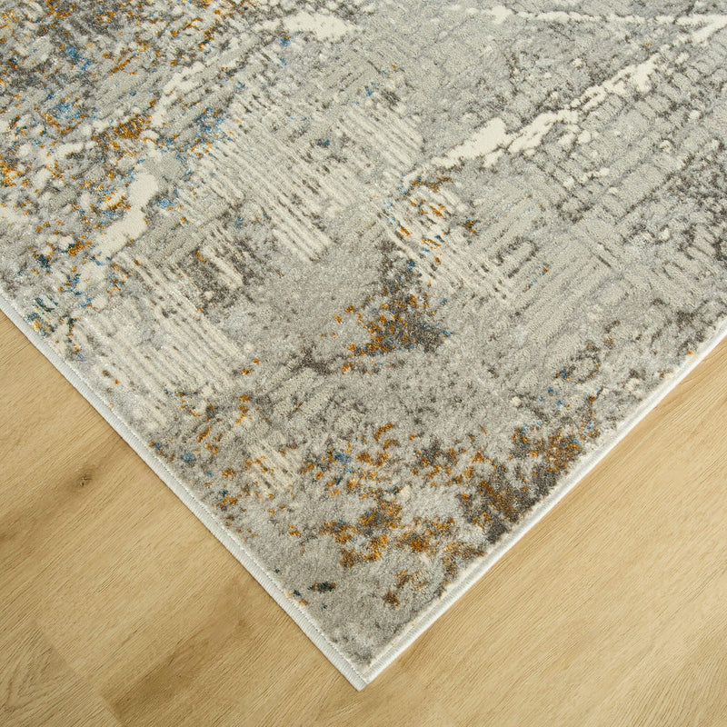 Adara Gray Painterly - T2005 - 5' x 8'