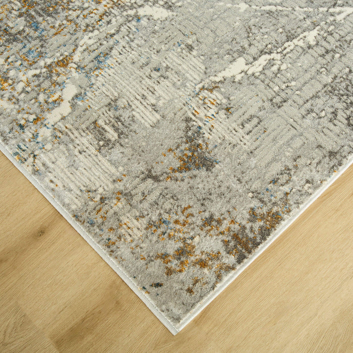 Adara Gray Painterly - T2005 - 2' x 3'