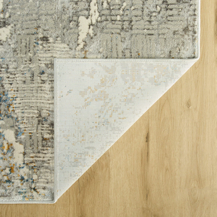 Adara Gray Painterly - T2005 - 5' x 8'