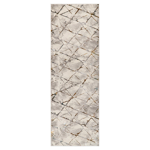 Adara Gray Geometric - T2006 - 3' x 8' Runner