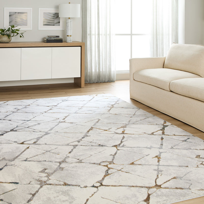 Adara Gray Geometric - T2006 - 7' x 9'