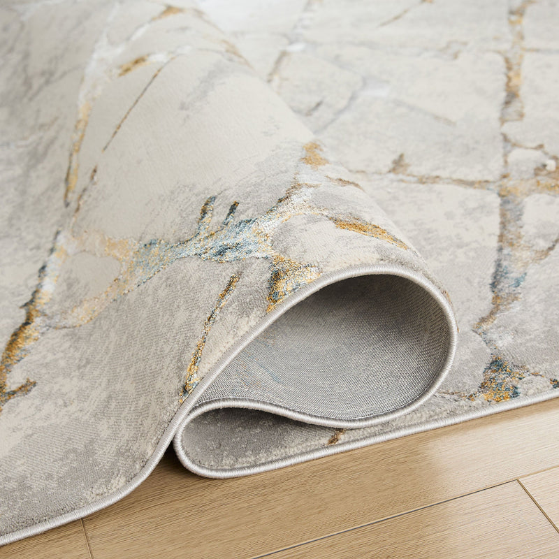 Adara Gray Geometric - T2006 - 2' x 3'