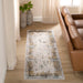 Adara Gray Blue Painterly - T2007 - 3' x 8' Runner