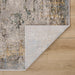 Adara Gray Blue Painterly - T2007 - 3' x 8' Runner