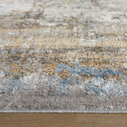 Adara Gray Blue Painterly - T2007 - 2' x 3'