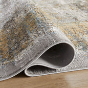 Adara Gray Blue Painterly - T2007 - 5' x 8'