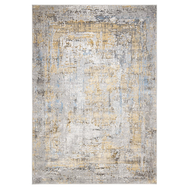 Adara Gray Blue Painterly - T2007 - 5' x 8'