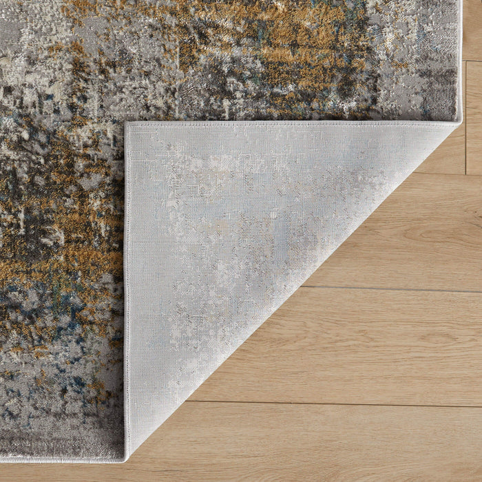 Adara Gray Blue Painterly - T2007 - 8' x 11'
