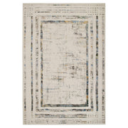 Adara Gray Blue Geometric - T2009 - 5' x 8'