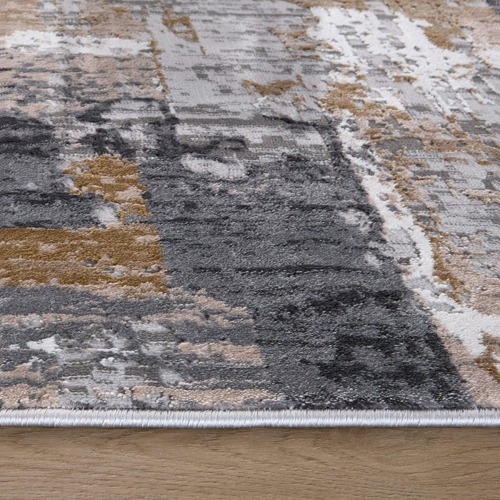 Dalia Gray Brown Painterly - T2010 - 10' x 13'