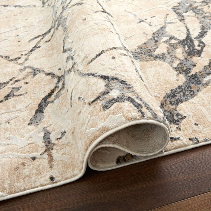Dalia Beige Marble Striations - T2011 - 5' x 8'