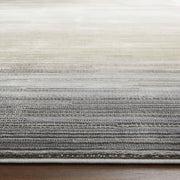 Eclectic Luxe Gray Orange Hombre - T2014 - 5' x 8'