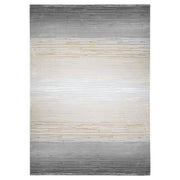 Eclectic Luxe Gray Orange Hombre - T2014 - 5' x 8'
