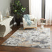 Dalia Gray Brown Painterly - T2016 - 10' x 13'