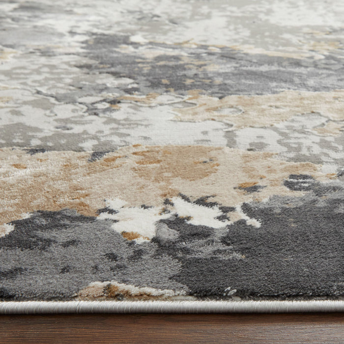 Dalia Gray Brown Painterly - T2016 - 10' x 13'