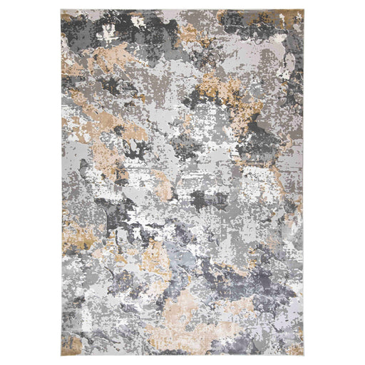 Dalia Gray Brown Painterly - T2016 - 2' x 3'