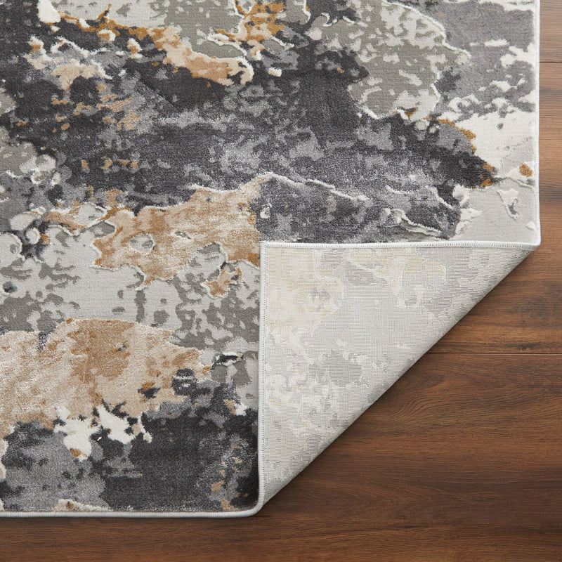 Dalia Gray Brown Painterly - T2016 - 2' x 3'