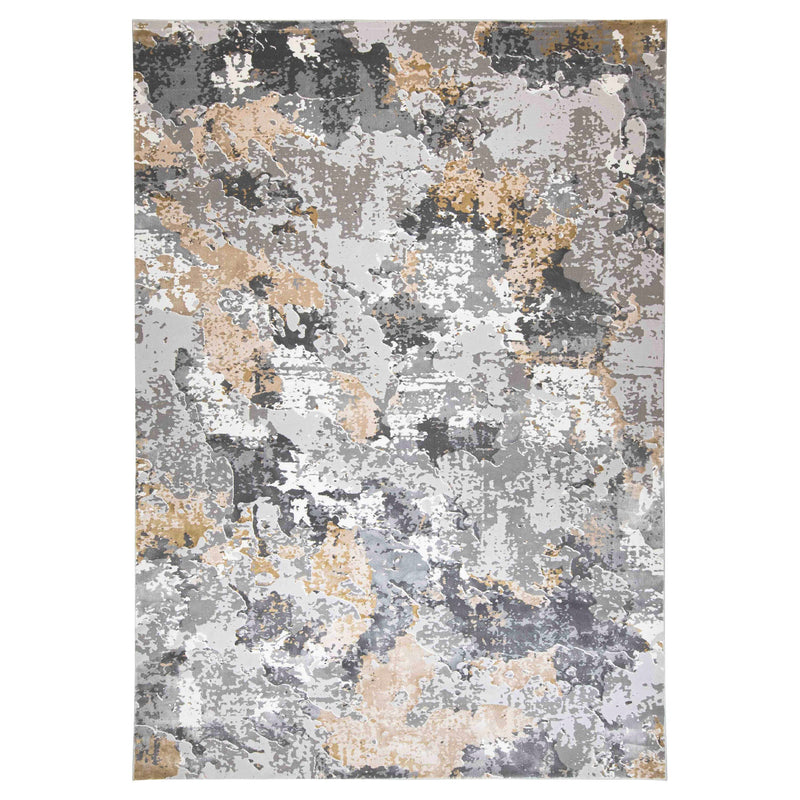 Dalia Gray Brown Painterly - T2016 - 5' x 8'