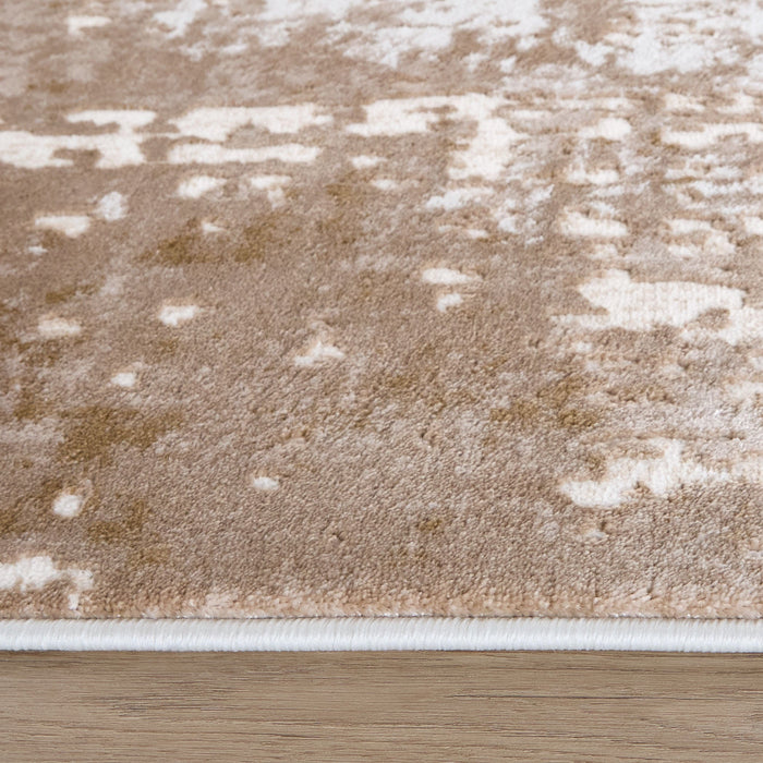 Eclectic Luxe Beige Painterly - T2017 - 5' x 8'