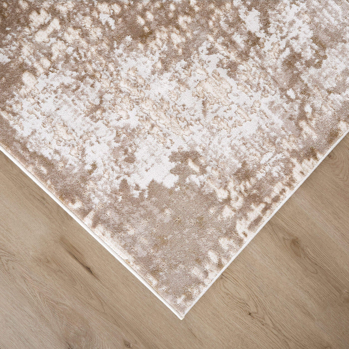 Eclectic Luxe Beige Painterly - T2017 - 8' x 11'