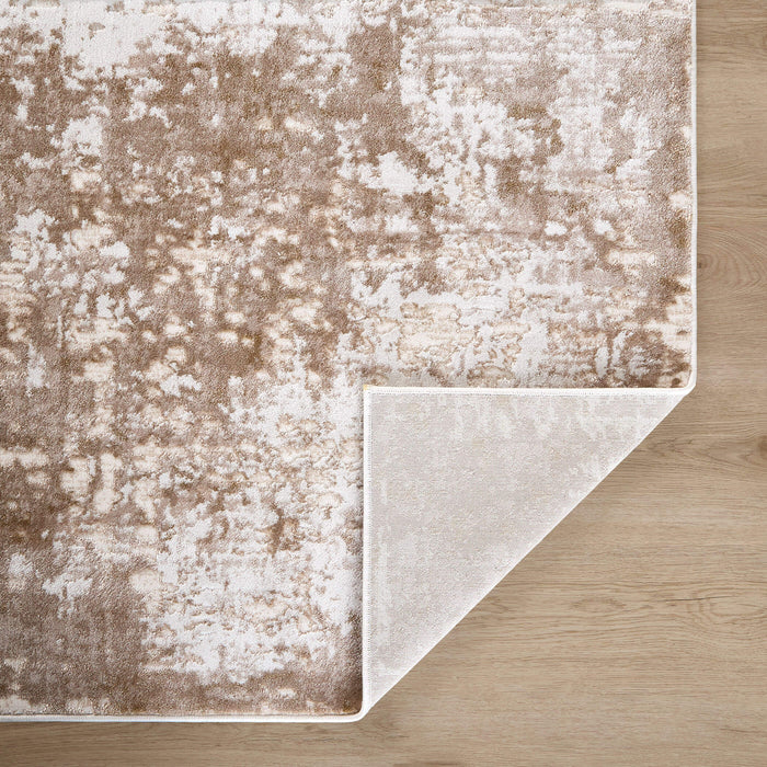 Eclectic Luxe Beige Painterly - T2017 - 7' x 9'